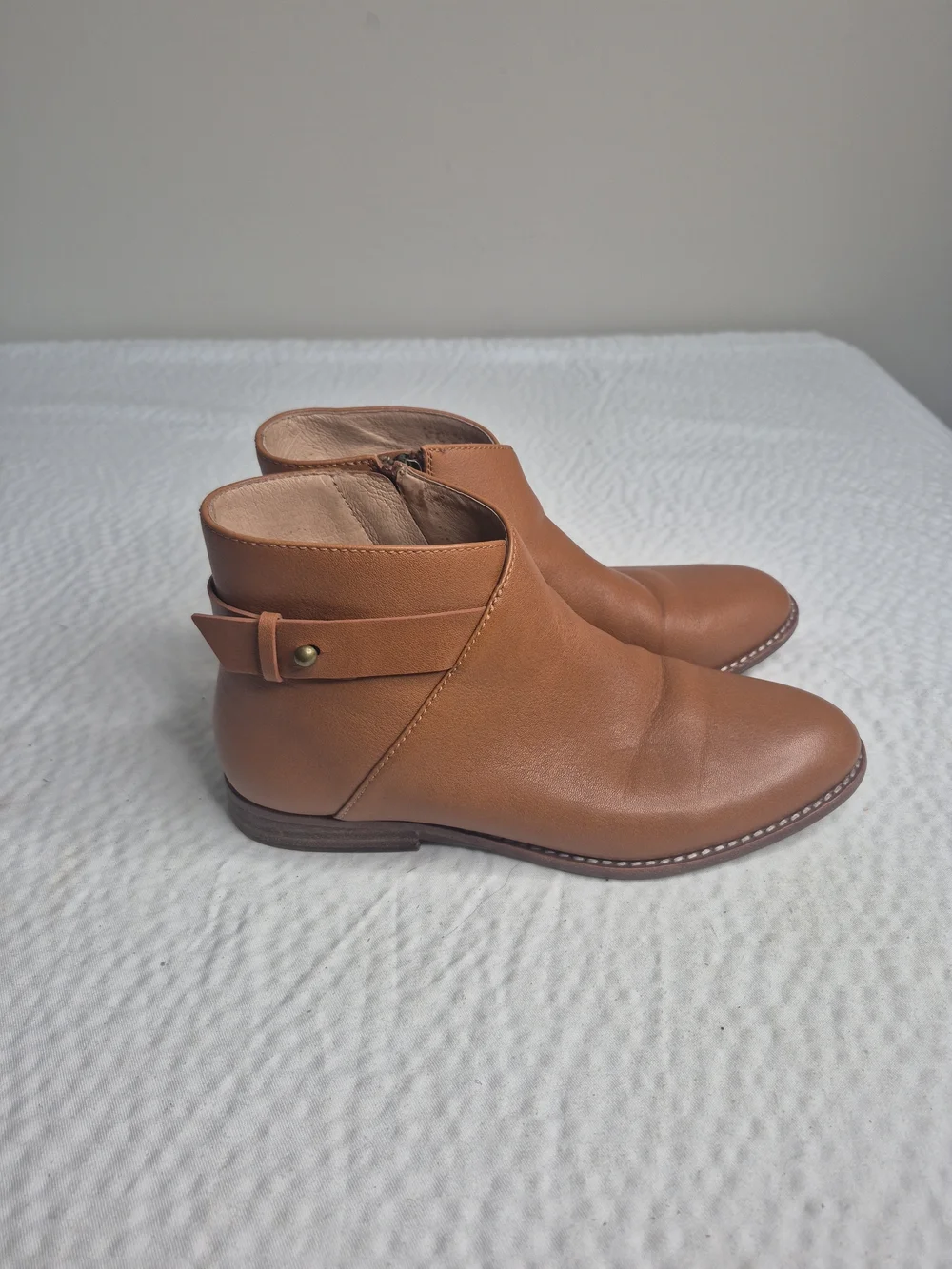 madewell Style AA 191 womens boots,Brown Size 5